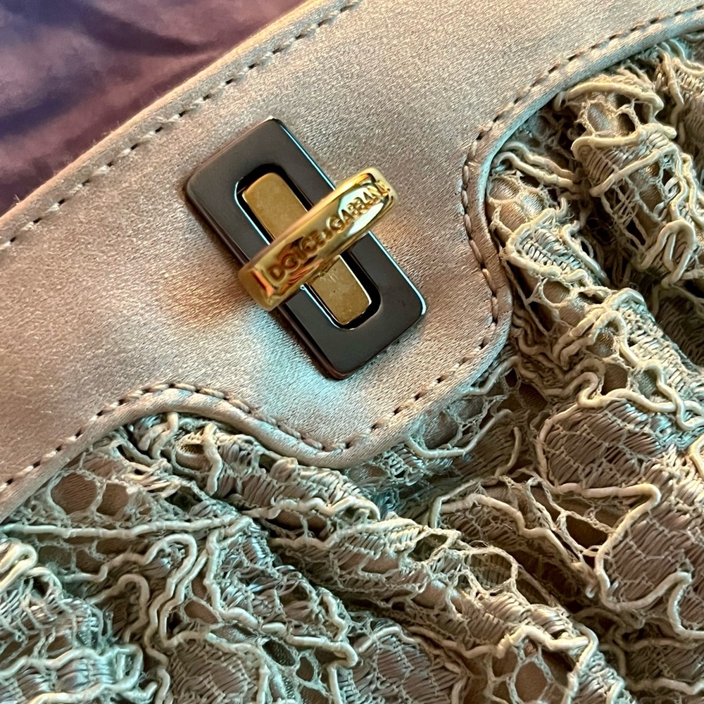 Dolce & Gabbana Lace Clutch